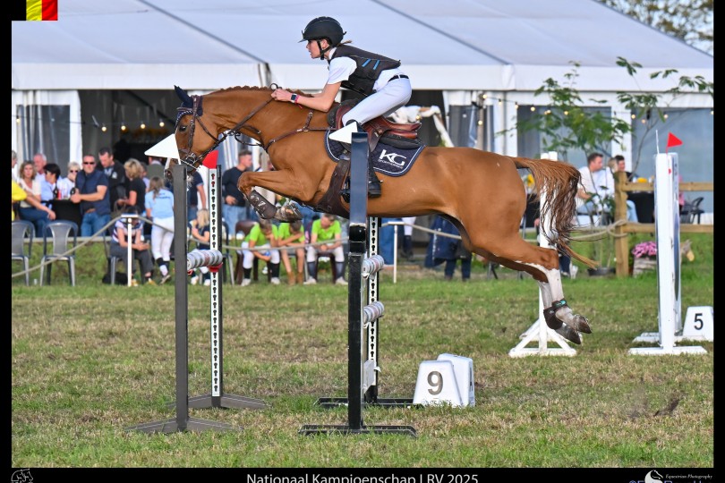 Louise and Funky National Champion LRV Arendonk 2025 !